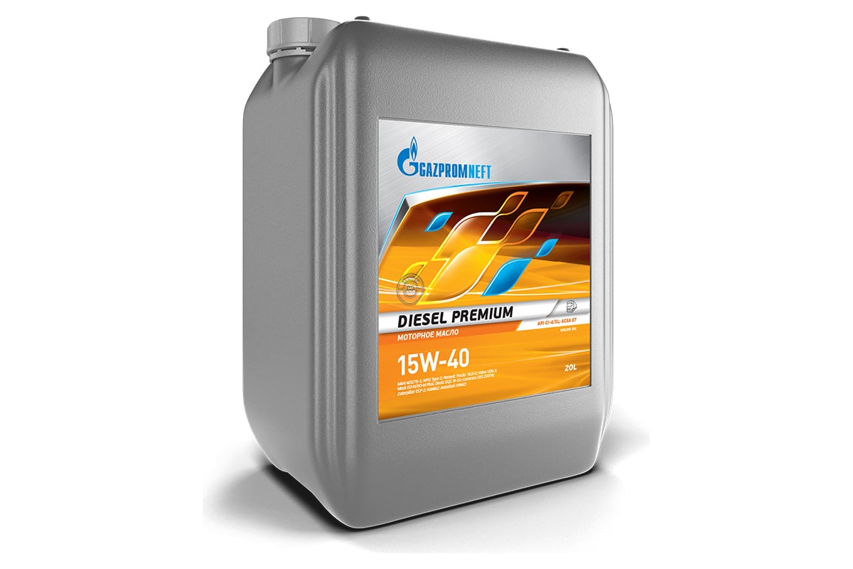 Масло моторное Gazpromneft Diesel Premium 15W-40 20л