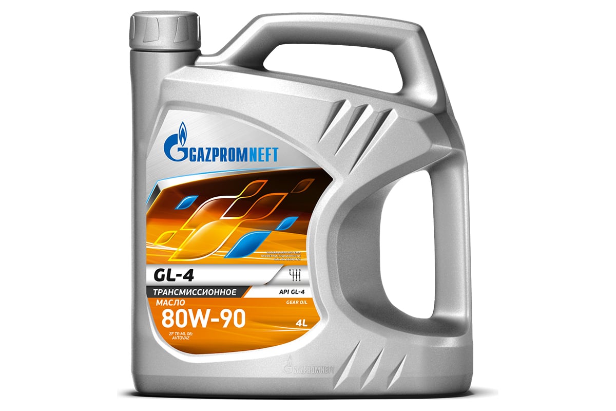 Масло трансмиссионное Gazpromneft GL-4 80W-90 4л
