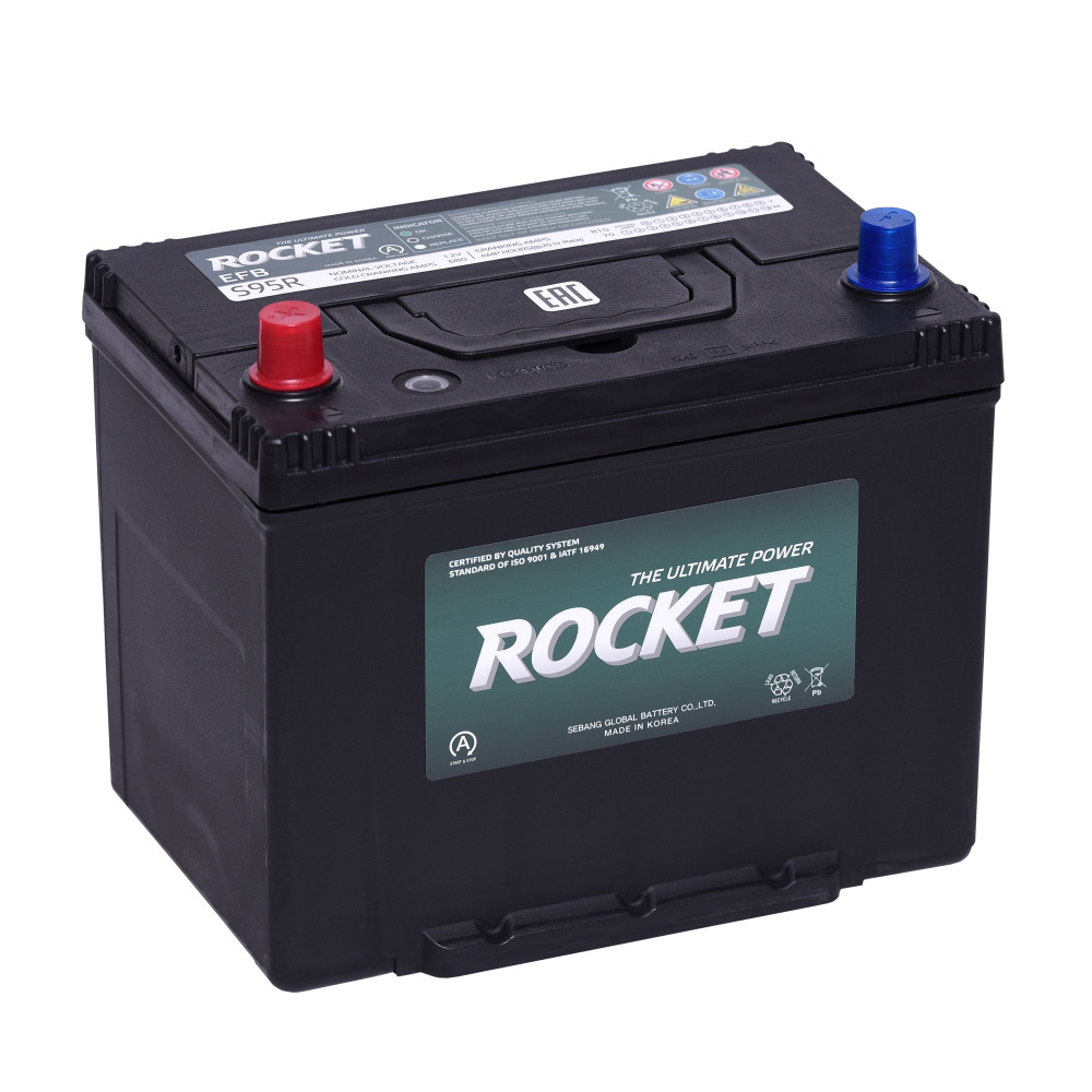 Аккумулятор 6-ст 70Ач ROCKET EFB S95R D26R B01