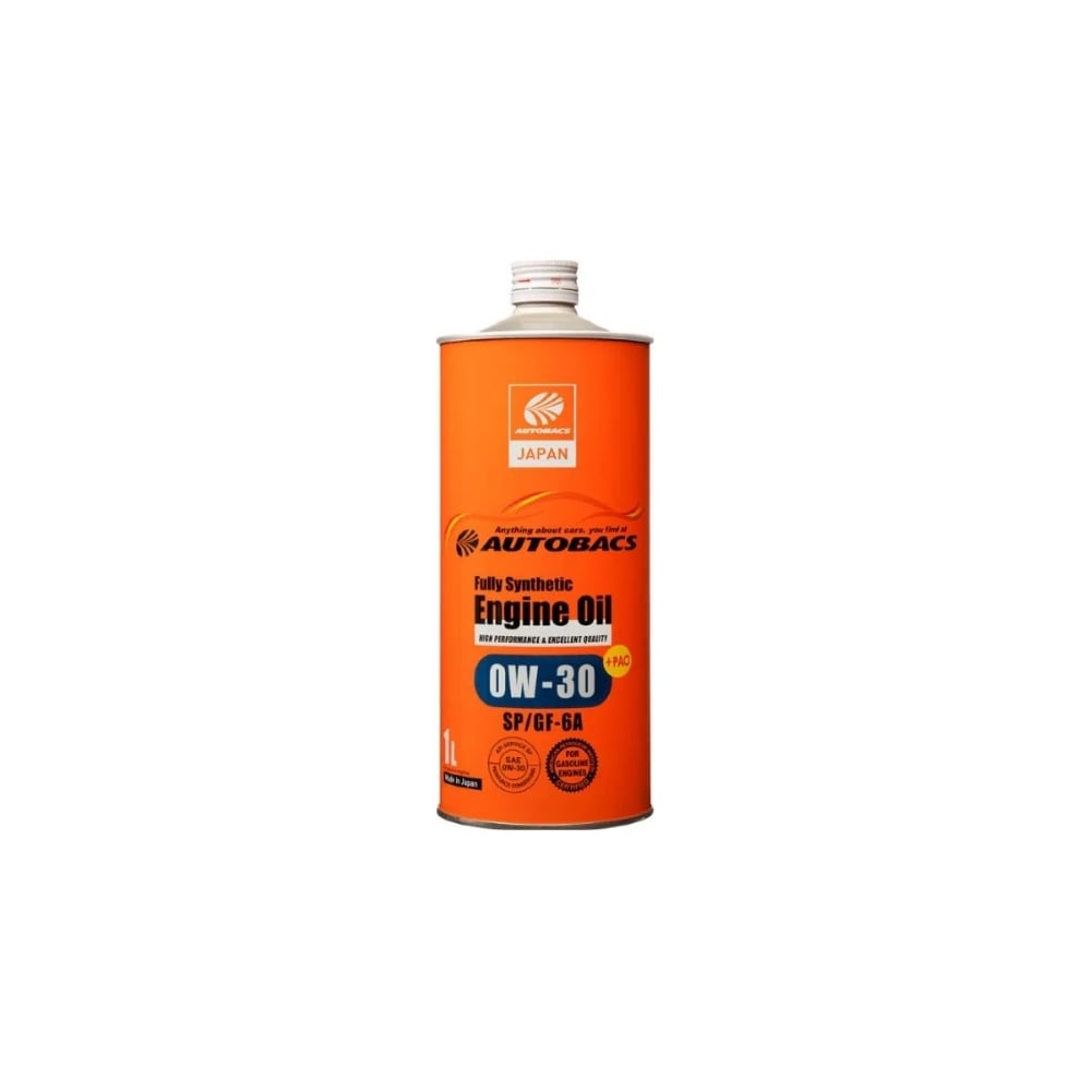 Масло моторное, Autobacs Engine Oil FS 0w30 SP/GF-6A 1л