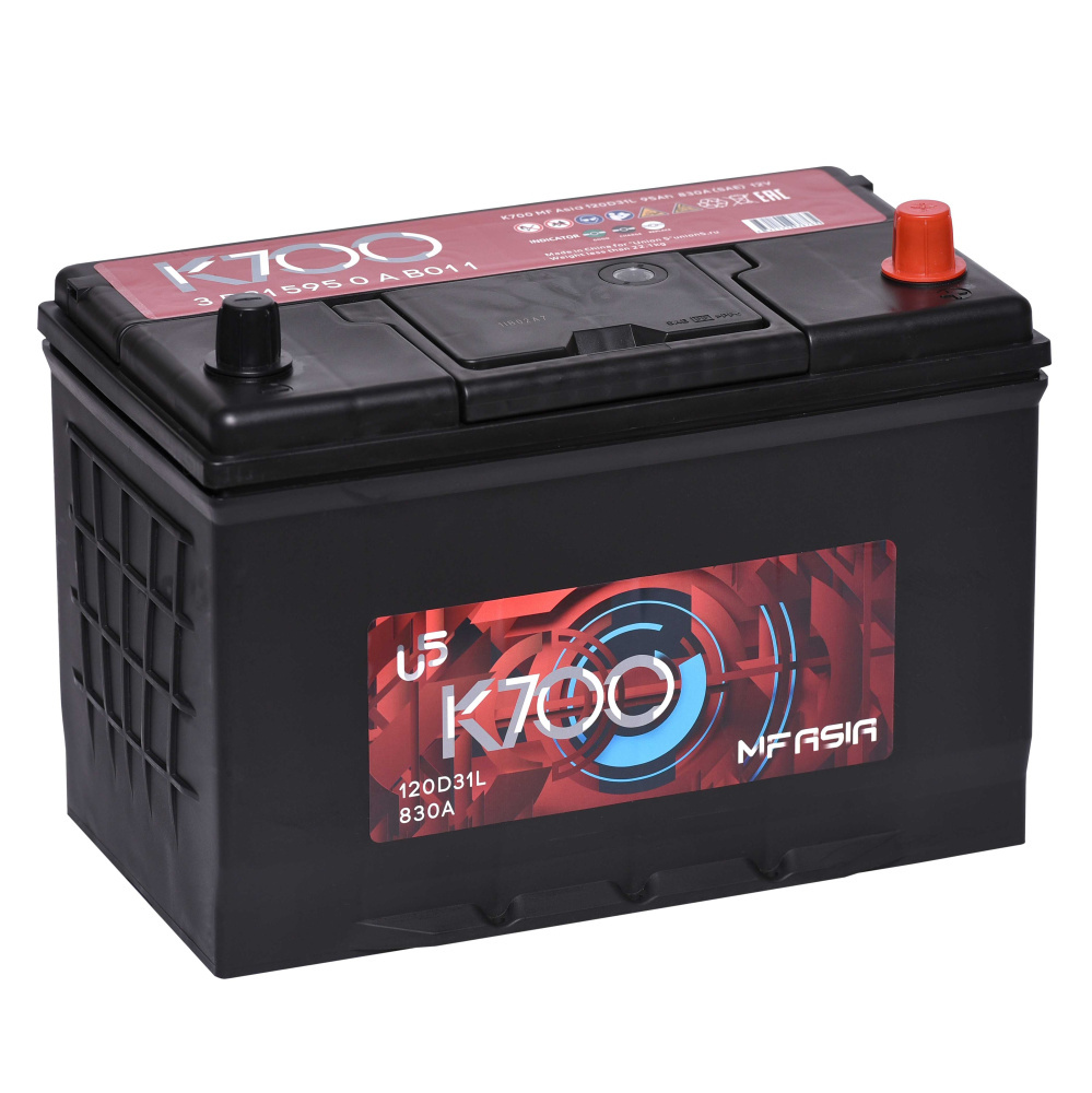 Аккумулятор 6-ст 70Ач K700 EFB Asia 95D26L