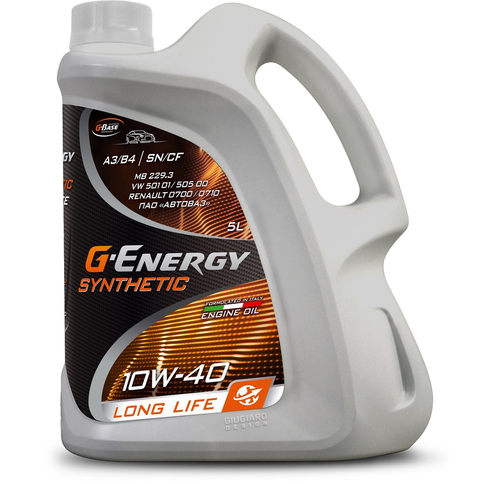 Масло моторное G-Energy Synthetic Long Life 10W-40 5л