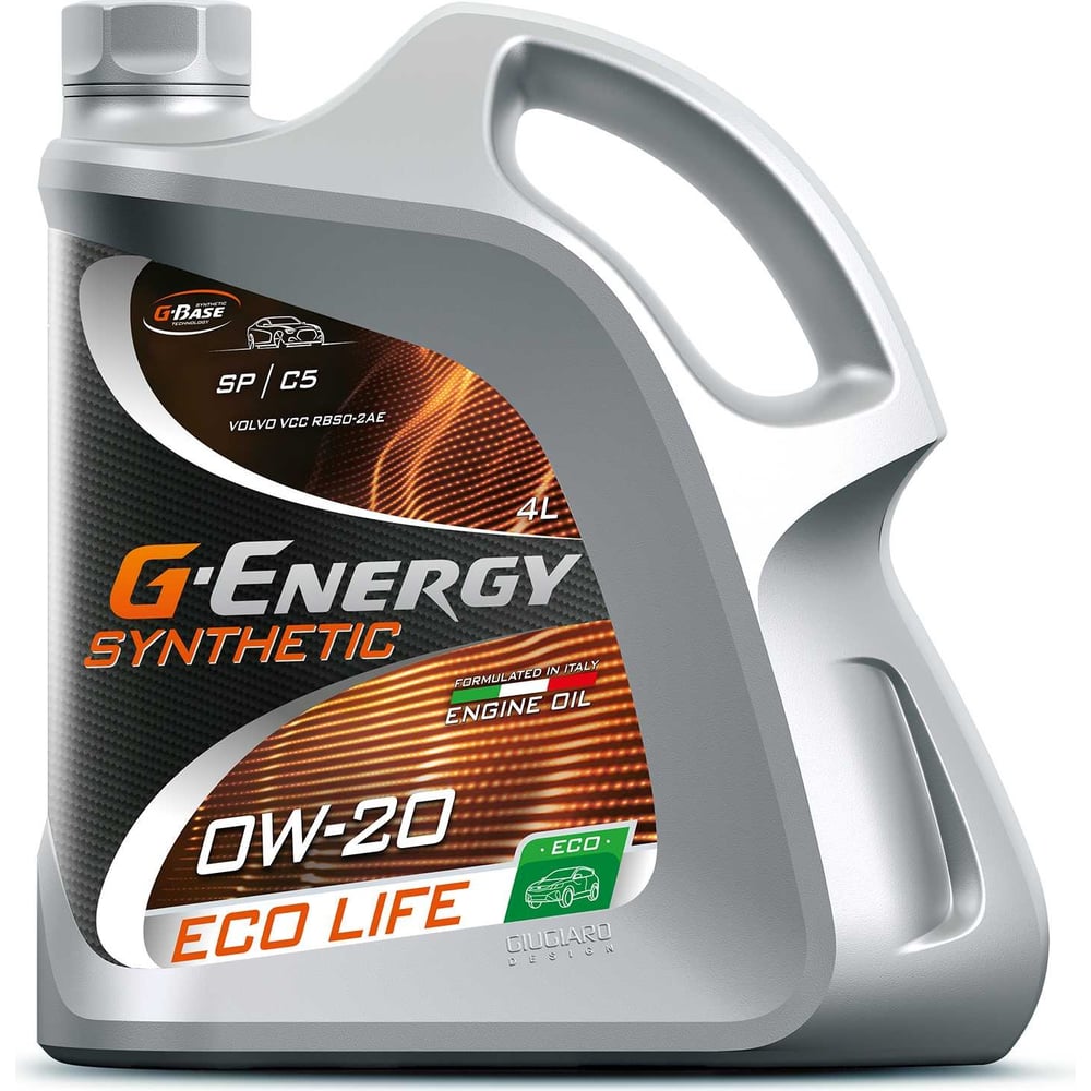 Масло моторное G-Energy Synthetic Eco Life 0W-20 4л