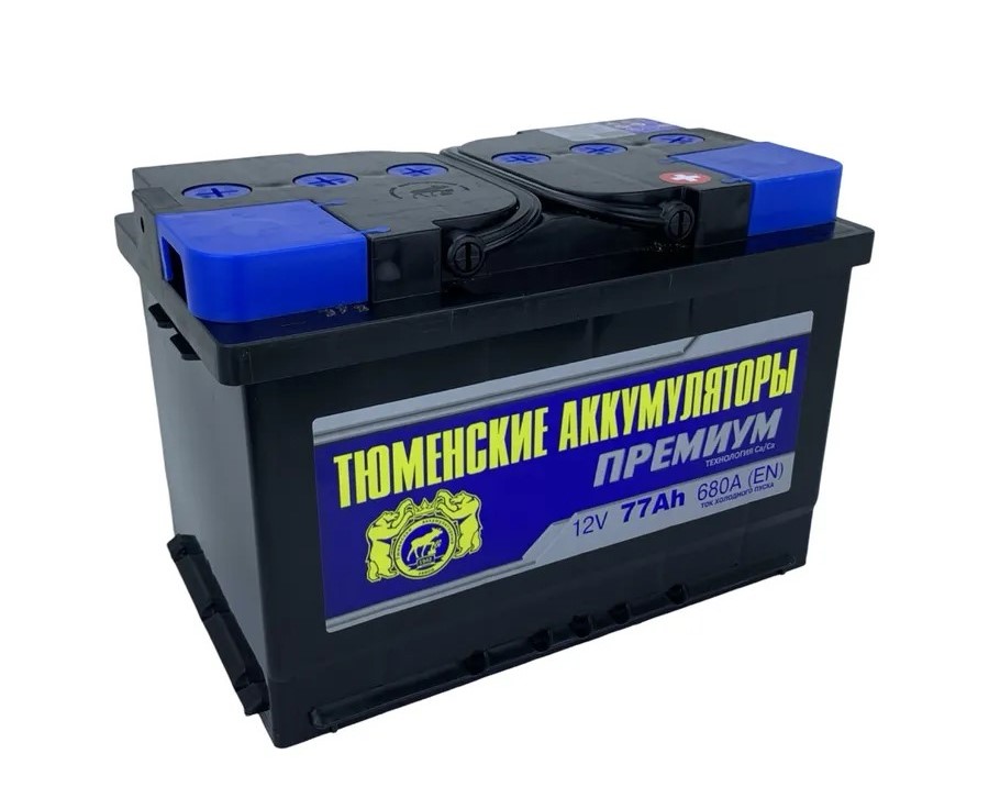 Аккумулятор 6-ст 77Ач ТЮМЕНЬ ПРЕМИУМ L3