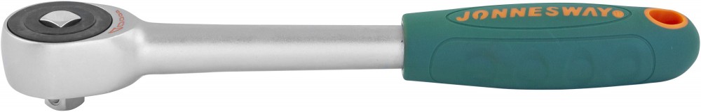 R6602 Рукоятка трещоточная ротационная со сквозным приводом 1/4"DR, 60 зубцов, 170 мм