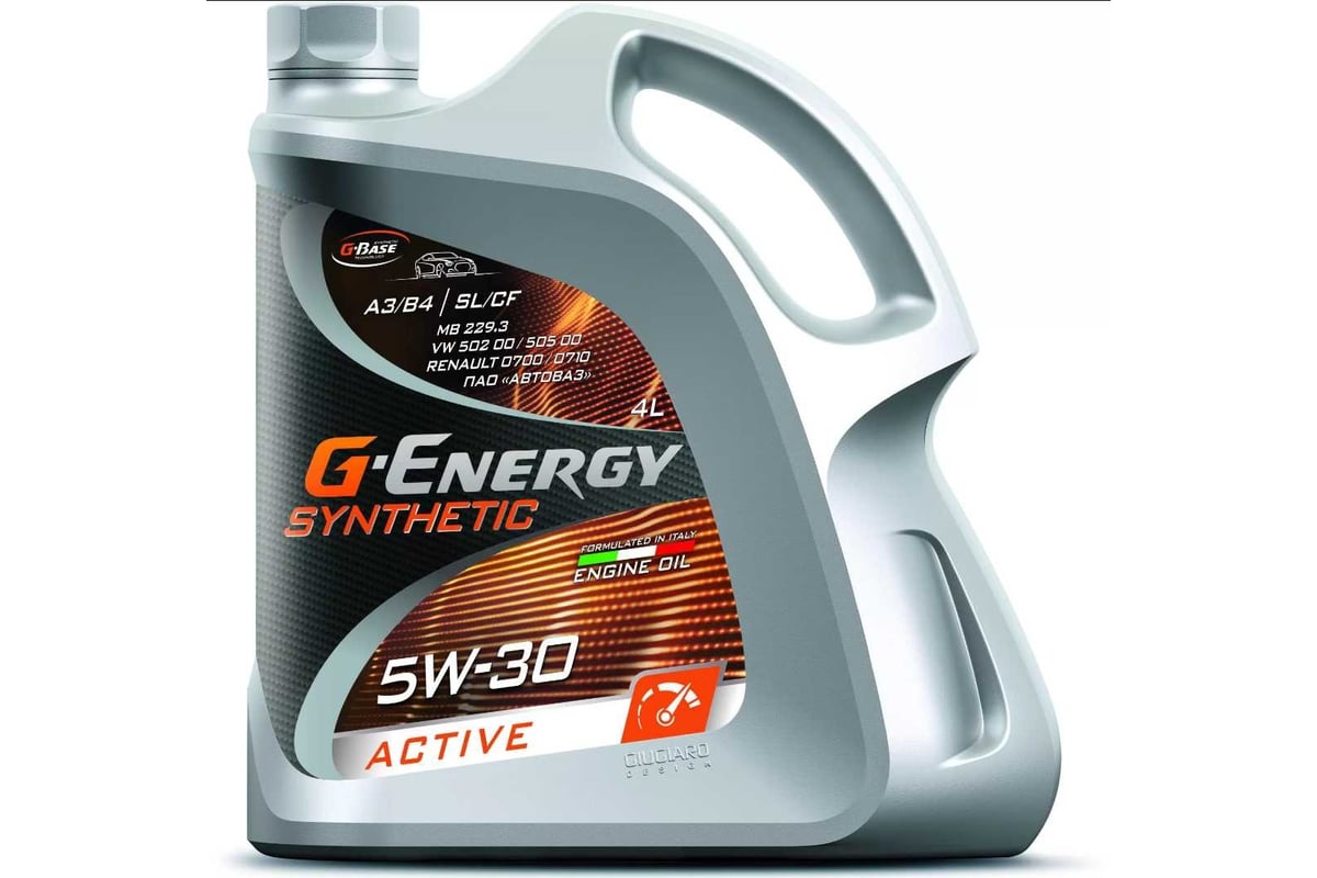 Масло моторное G-Energy Synthetic Active 5W-30 4л