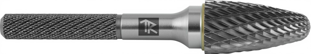 TRRBF12250670-2  Борфреза твердосплавная гиперболическая, тип F, 12 мм, двойная насечка, в боксе