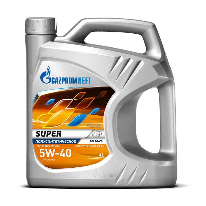 Масло моторное Gazpromneft Super 5W-40 4л