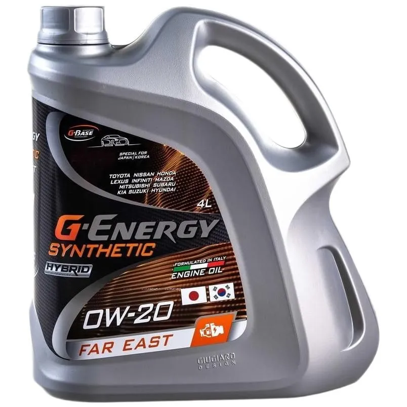 Масло моторное G-Energy Synthetic Far East 0W-20 4л