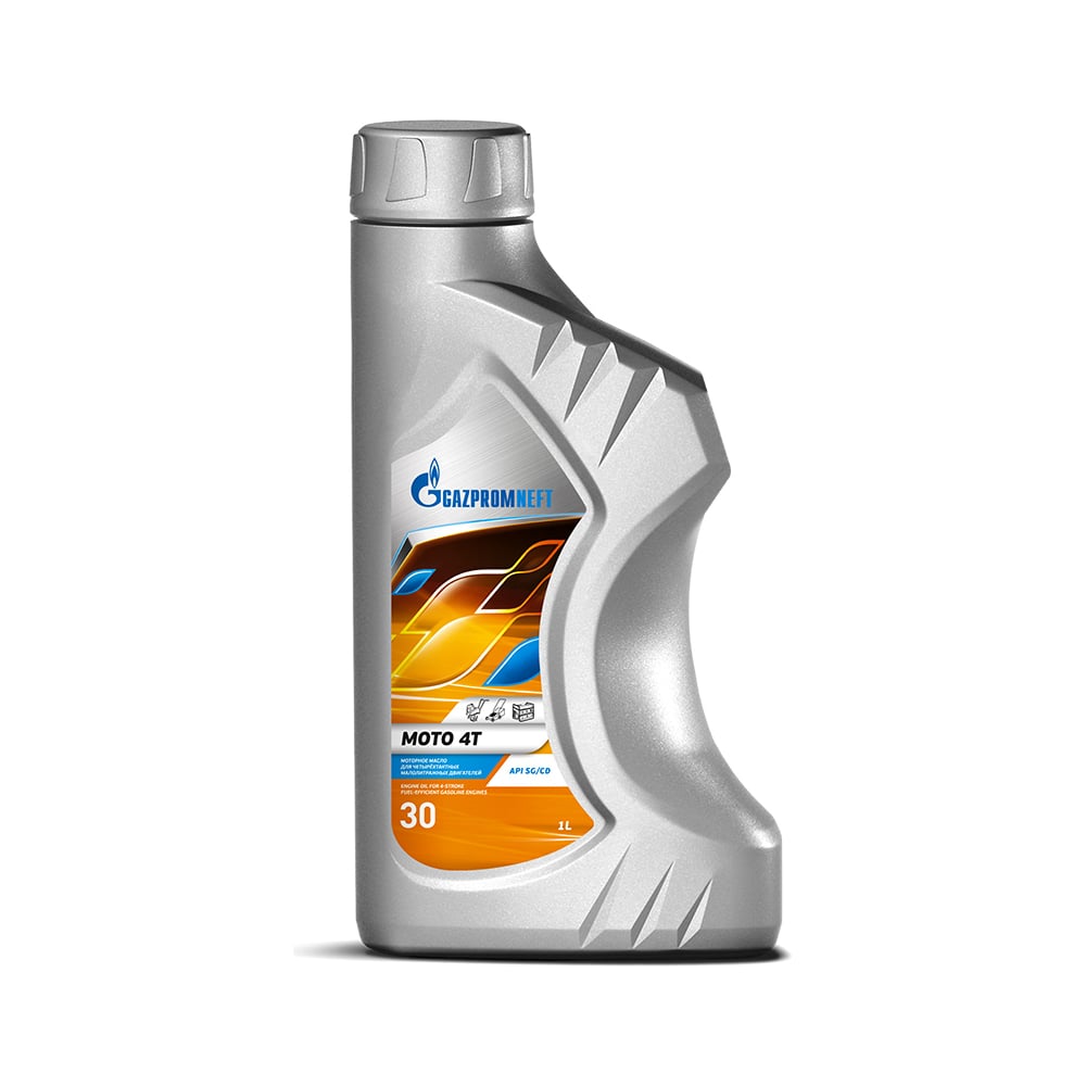 Масло моторное Gazpromneft Moto 4T 30 1л