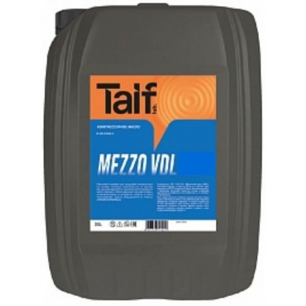 Масло компрессорное III группы, TAIF MEZZO VDL 100, 20 л.
