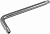 TTKS45 Ключ торцевой T-TORX® короткий с центрированным штифтом, T45H