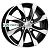 Автодиск 5,5x14/4x98 K&K Джемини (КС480) ET40 D58,5 Алмаз черный