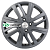 Автодиск 6x16/4x100 Khomen Wheels KHW1609 (Vesta/Largus) ET50 D60,1 Gray