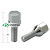 Болт M12x1,5 (47/ 22) hex17 конус CH (ЯПОНИЯ) 3119