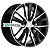 Автодиск 8x18/5x108 Khomen Wheels KHW1807 (Tugella/Jaguar XF/F-Pace) ET46 D63,4 Black-FP