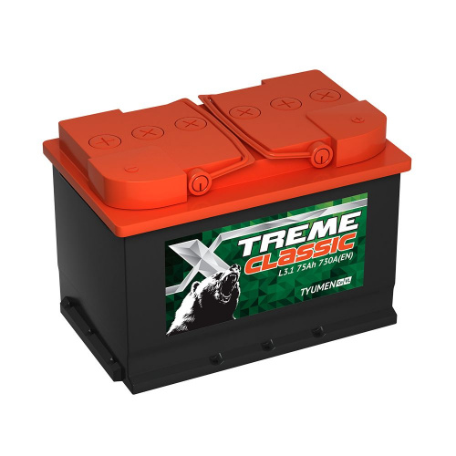 Аккумулятор 6-ст 75Ач XTREME Classic пр (L3.1, AL)
