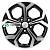 Автодиск 6,5x16/5x108 Khomen Wheels KHW1606 (Focus) ET50 D63,3 Black-FP