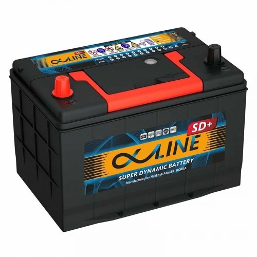 Аккумулятор 6-ст 80Ач ALPHALINE SD+ пр (95D26R, AO)