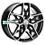 Автодиск 7x17/5x108 Khomen Wheels KHW1709 (Chery Tiggo 3/Tiggo 3 Pro) ET45 D60,1 Black-FP
