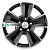 Автодиск 6,5x16/5x108 Khomen Wheels KHW1601 (Chery Tiggo 3/Tiggo 3 Pro) ET45 D60,1 Black-FP