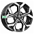 Автодиск 6,5x16/5x108 K&K КС878 ET50 D63,35 Алмаз черный