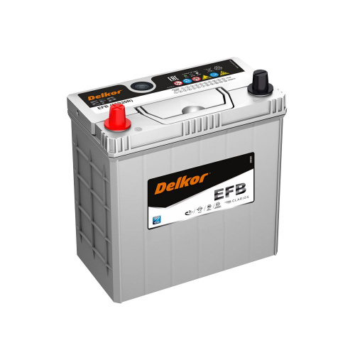 Аккумулятор 6-ст 40Ач DELKOR EFB пр (60B20R)