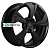 Автодиск 7x17/5x108 Khomen Wheels KHW1724 (Exeed TXL) ET36 D65,1 Black
