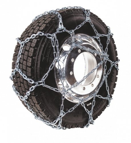 Цепь противоскольжения 425/85R21 (14.00R20) КАМАЗ-ВЕЗДЕХОД 6х6  "БАТЫР", "САЙГАК", "СКАЛОЛАЗ", УРАЛ ТН (Елочка) (к-т 2шт)
