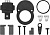 RH01445RK Ремонтный комплект для трещоточной рукоятки RH01445, 1/4"DR, 48 зубцов