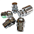Гайка секретная M14x1,5 (32) конус, закрытая цинк 4+1 ключ (ИТАЛИЯ) UM415