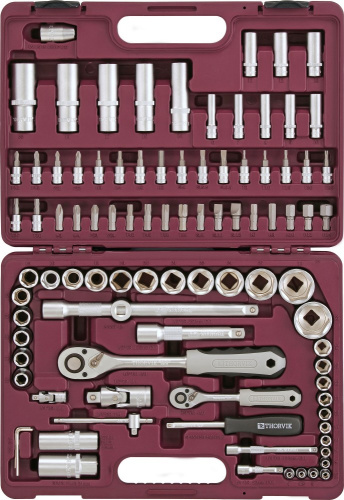UTS0094 Набор инструмента универсальный 1/4", 1/2"DR, 94 предмета