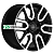Автодиск 8x17/6x139,7 Khomen Wheels KHW1723 (LC Prado/Lexus GX) ET25 D106,1 Black-FP