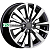 Автодиск 6,5x16/4x100 K&K Эрман (КС997) ET37 D60,1 Алмаз черный