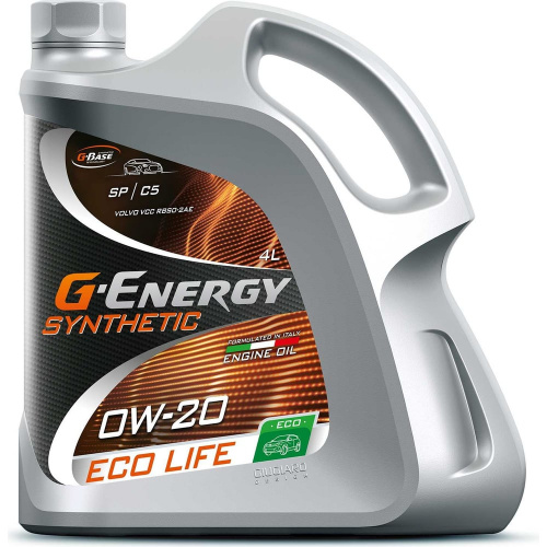 Масло моторное G-Energy Synthetic Eco Life 0W-20 4л