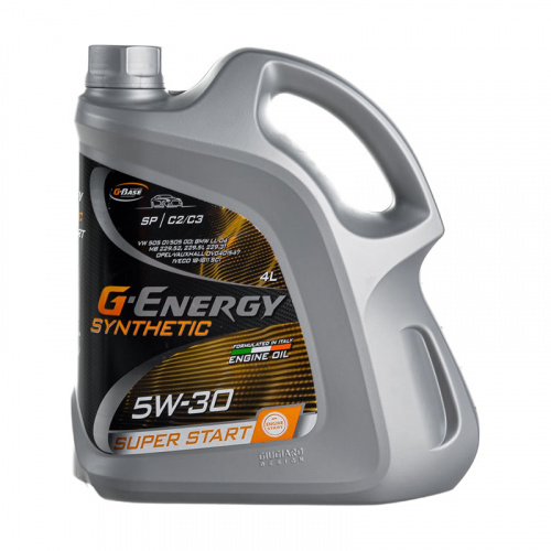 Масло моторное G-Energy Synthetic Super Start 5W-30 4л