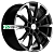 Автодиск 7,5x18/5x108 Khomen Wheels KHW1808 (Jac/Москвич 3) ET40 D54,1 Black-FP