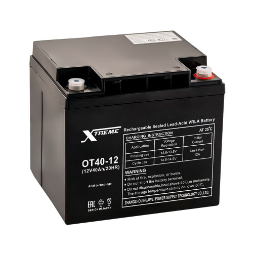 Аккумулятор Xtreme VRLA 12v  40Ah (OT40-12)