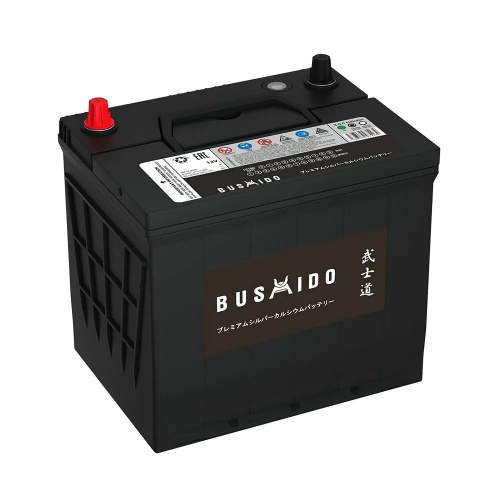 Аккумулятор BUSHIDO SJ 65 обр (75D23L, CA)