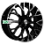 Автодиск 7x17/5x114,3 Khomen Wheels KHW1718 (Jolion) ET37 D66,5 Black-FP