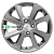 Автодиск 6x15/4x100 Khomen Wheels KHW1501 (Rio/Solaris) ET48 D54,1 Gray