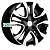 Автодиск 6x15/4x100 Khomen Wheels KHW1503 (Logan/Sandero/Xray) ET40 D60,1 Black-FP