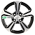 Автодиск 6x15/4x100 Khomen Wheels KHW1502 (Rio/Solaris) ET48 D54,1 Black-FP
