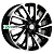 Автодиск 7,5x18/5x108 Khomen Wheels KHW1804 (Chery Tiggo) ET40 D60,1 Black-FP