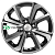 Автодиск 6x15/4x100 Khomen Wheels KHW1501 (Rio/Solaris) ET46 D54,1 Black-FP