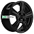 Автодиск 6x15/4x100 Khomen Wheels KHW1502 (Nexia) ET45 D56,6 Black