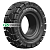 Спецшина 23x10-12(250/60-12) GRI Globestar WT Цельнолитая с бортом ШРИ-ЛАНКА