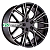 Автодиск 9,5x21/5x112 Khomen Wheels KHW2101 (Front) ET37 D66,6 Black-FP