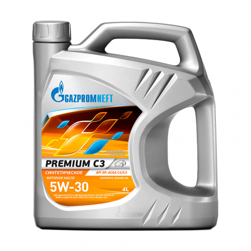 Масло моторное Gazpromneft Premium C3 5W-30 4л