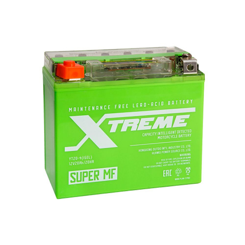 Аккумулятор 6-ст 20.0Ач Xtreme YT20-4 iGEL пр
